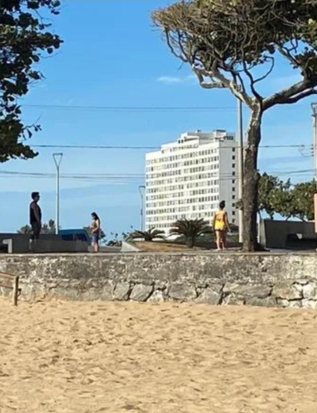 Guarapari Com Elevador, Reformado, Wi-Fi, Tv Com Smart, Vista E Estacionamento Apartment ภายนอก รูปภาพ